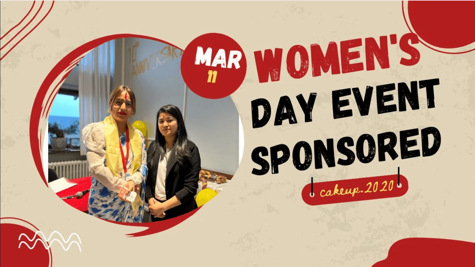 CAKEUP at CNWD’s 10th Anniversary & International Women’s Day Event